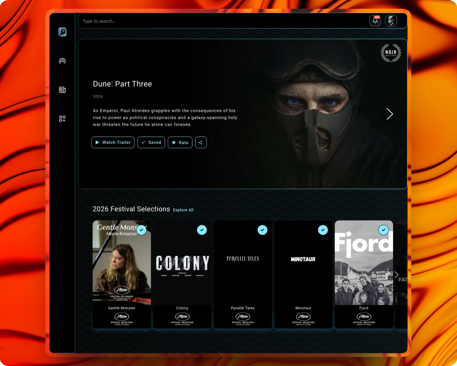 🎬 Cinemagoria [Vue.js - Rust - LibSQL]